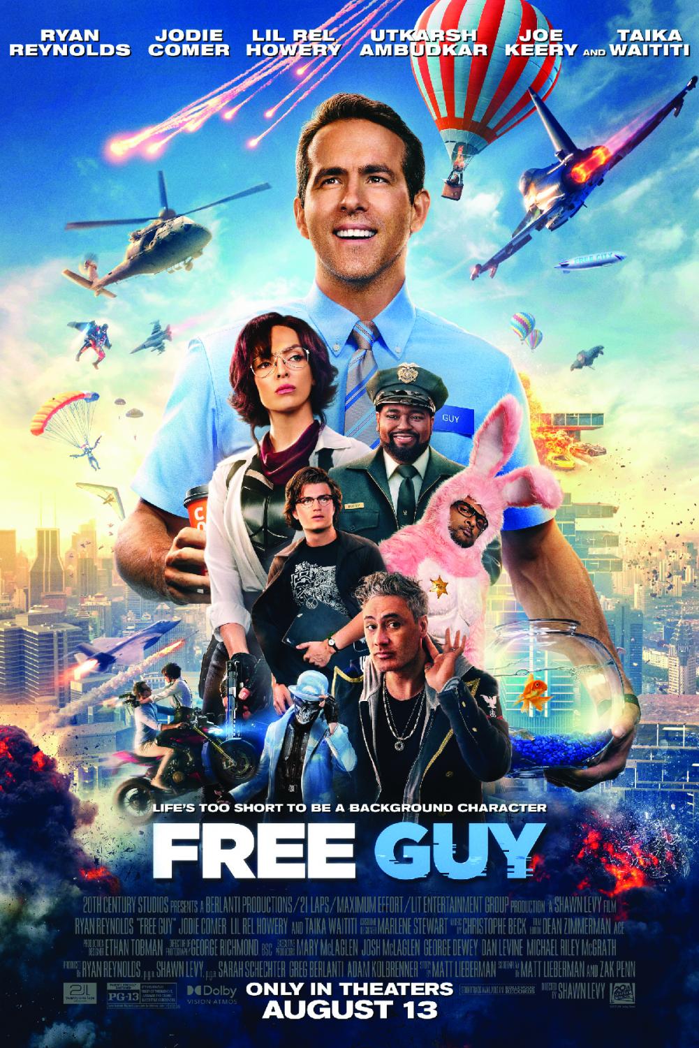 Free Guy': How Ryan Reynolds Marketed an Original Movie That Kept Getting  Delayed – The Hollywood Reporter