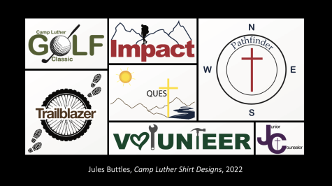 “Media used was Adobe Illustrator, these pieces were created to be used for t-shirts and other uses for each camp group.” 