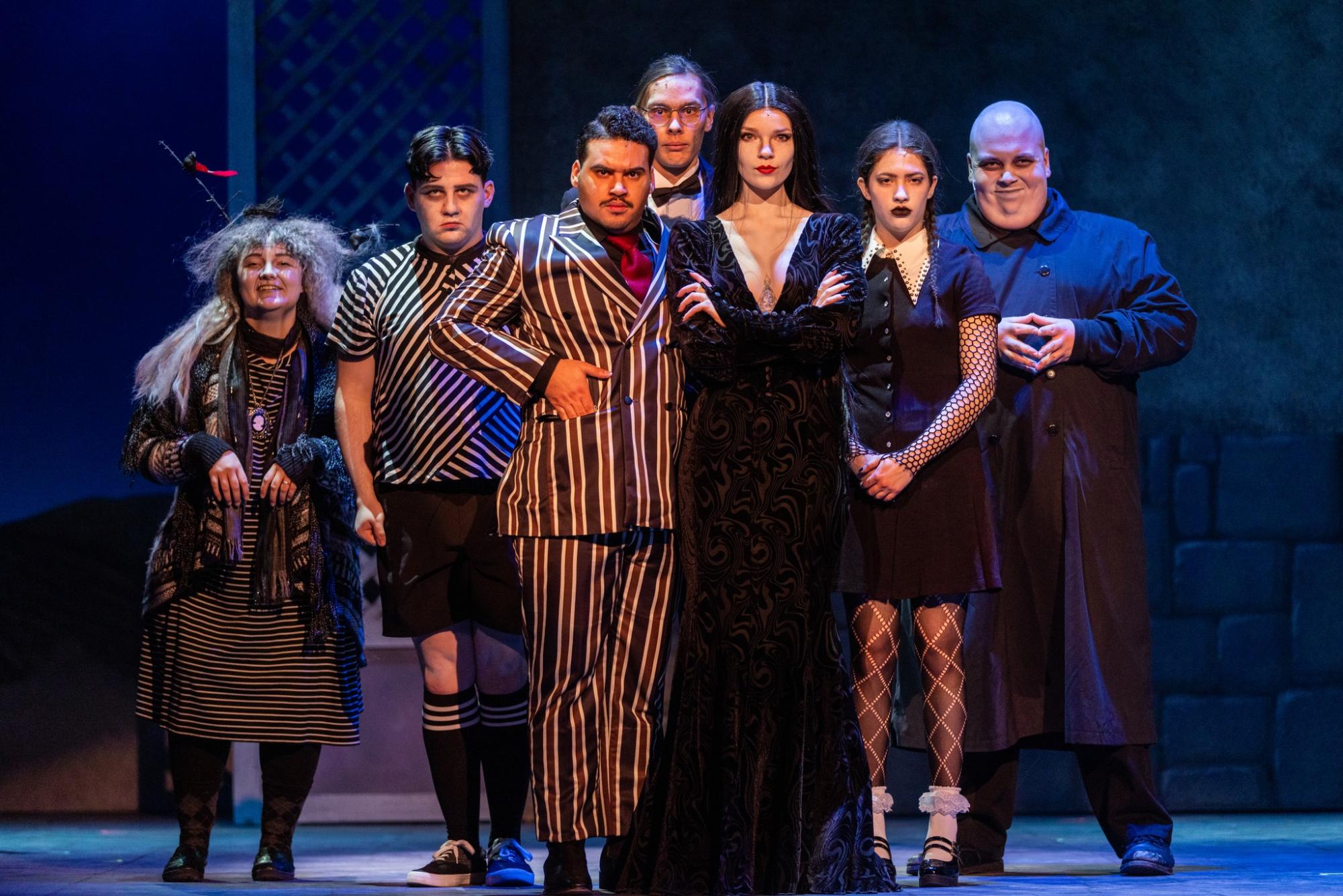 Platteville Performs Addams Family – Exponent