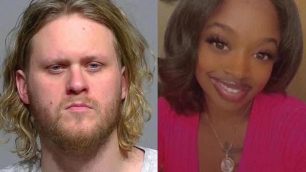 Maxwell Anderson ( left) has been charged for the murder of Sade Robinson (right).
image courtesy of CBS 58