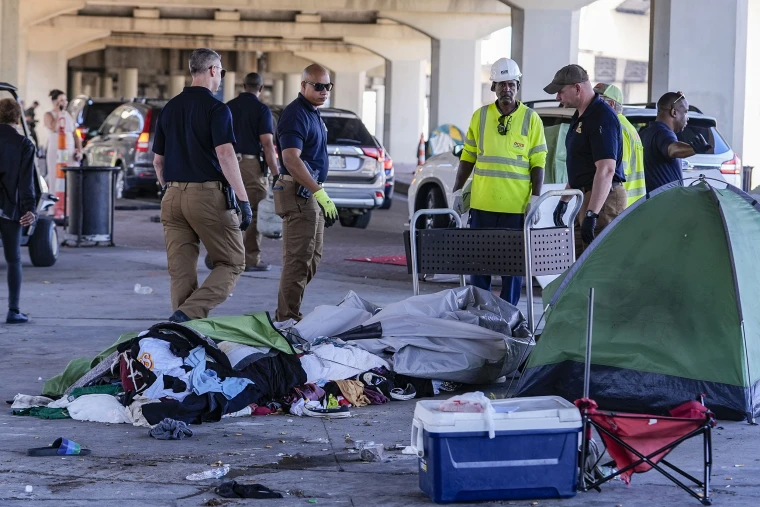 New Orleans’ Homeless Forcibly Moved for Eras Tour